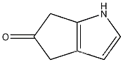 Molecular Structure of 313663-81-9 (4,6-dihydro-Cyclopenta[b]pyrrol-5(1H)-one)